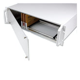 Hinged front panels